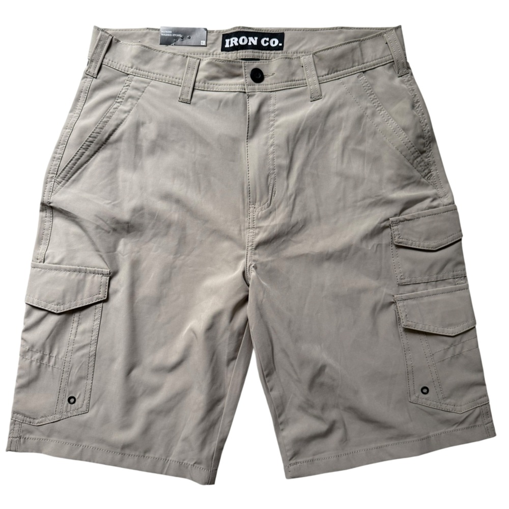 NWT SIZE 32 IRON CO. 4-Way Stretch Hybrid Cargo 11 inches
Washed Stone Men’s